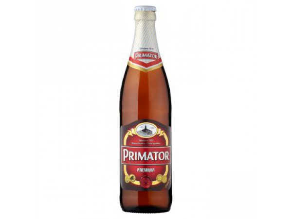 PRIMÁTOR Premium светлое пиво 0,5 л